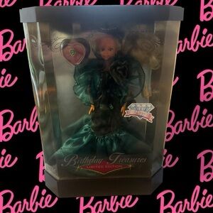 Barbie NIB Birthday Treasures May Doll